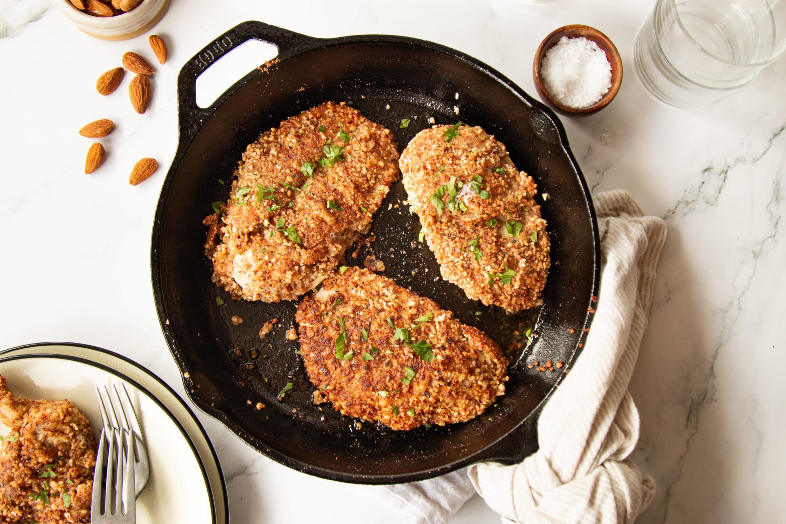 Almond-Crusted Chicken