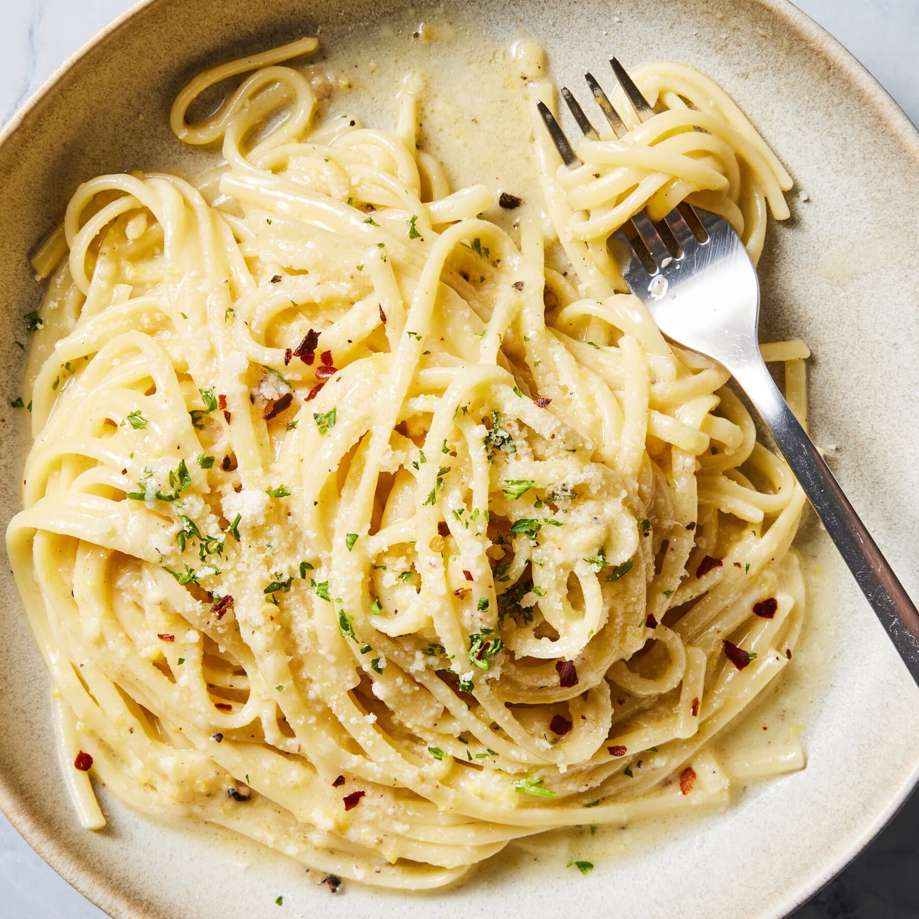 Lemon Garlic Pasta